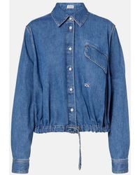Loewe - Double L Denim Shirt - Lyst