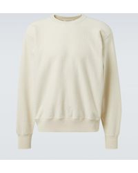 AURALEE - Cotton Jersey Sweatshirt - Lyst
