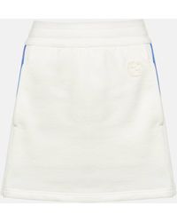 Gucci - Cotton Jersey Miniskirt - Lyst