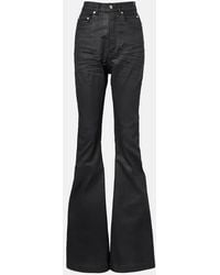 Rick Owens - Bolan High-Rise Bootcut Jeans - Lyst