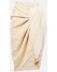 TOTEME - Sciarpa Monogram - Lyst