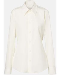 Tod's - Belted Cotton Poplin Shirt - Lyst
