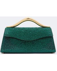 Elie Saab - Petit Wave Embellished Top-Handle Bag - Lyst