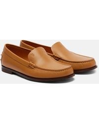 Tod's - Studded Leather Loafers - Lyst