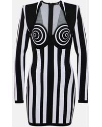 Balmain - Knitted Dresses - Lyst