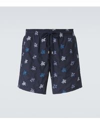 Vilebrequin - Printed Swim Trunks - Lyst
