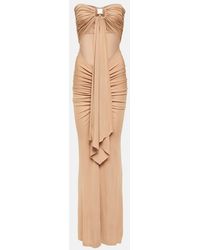 Christopher Esber - Bezel Quartz Sash Maxi Dress - Lyst