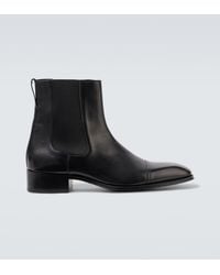 Tom Ford - Hainaut Leather Chelsea Boots - Lyst