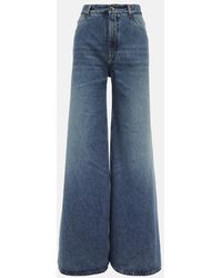 Chloé - High-rise Wide-leg Jeans - Lyst