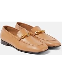 Jimmy Choo - Mocasines Diamond Tilda De Piel - Lyst