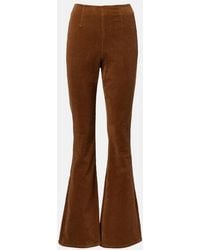 Veronica Beard - Beverly Off-Duty Corduroy Flared Pants - Lyst