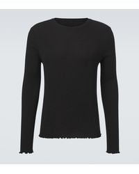 Our Legacy - Elongated Ribbed-Knit Cotton-Blend Top - Lyst