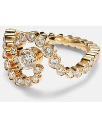 Sophie Bille Brahe - Bague Ocean De Ciel En Or 18 Ct Et Diamants - Lyst