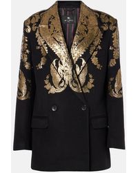 Etro - Jacke Mit Laminatprint, Damen, Größe - Lyst
