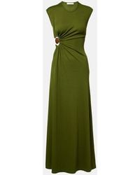 Christopher Esber - Mineral Stone Jersey Maxi Dress - Lyst
