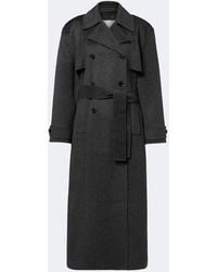 Frankie Shop - Nikola Belted Wool And Cashmere Coat - Lyst