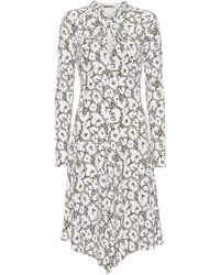 Roberto Cavalli Bedrucktes Midikleid - Mehrfarbig