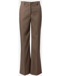 Acne Studios - Pekko Wool-Blend Wide-Leg Pants - Lyst