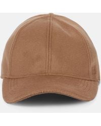 Totême - Wool And Cashmere Baseball Cap - Lyst