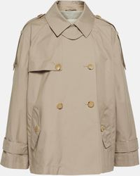 Max Mara - The Cube Dtrench Twill Trench Coat - Lyst