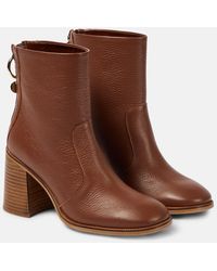 See By Chloé - Ankle Boots aus Leder - Lyst