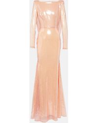 Alex Perry - Sequined Gown - Lyst