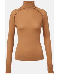 Victoria Beckham - Pull A Col Roule En Laine - Lyst