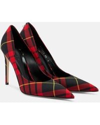 McQueen - Skull Macqueen Tartan Pumps - Lyst