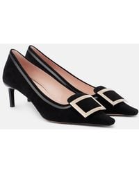 Roger Vivier - Viv' Canard 55 Suede Pumps - Lyst