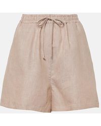 Loro Piana - Perth Linen Shorts - Lyst