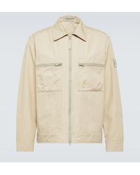 Stone Island - Ghost Compass Cotton Jacket - Lyst