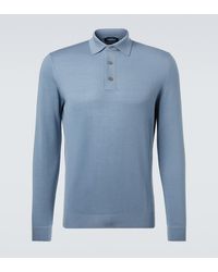 Thom Sweeney - Polopullover Aus Wolle - Lyst