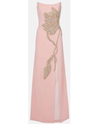 Costarellos - Robe Fara Aus Crepe - Lyst