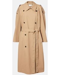The Row - Dester Cotton And Cashmere Trench Coat - Lyst