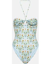 Agua Bendita - Sandalo Floral Swimsuit - Lyst