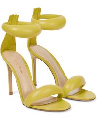 Gianvito Rossi Exclusive To Mytheresa – Bijoux 105 Leather Sandals - Yellow