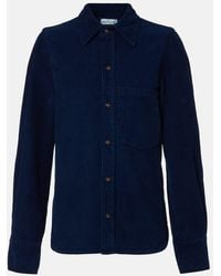 Victoria Beckham - Cotton Corduroy Shirt - Lyst
