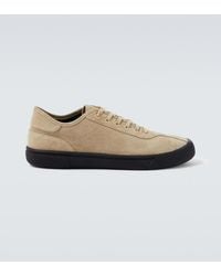 The Row - Suede Sneakers - Lyst