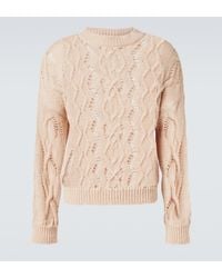 Our Legacy - Cable Sonar Roundneck Wool Sweater - Lyst