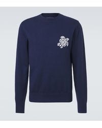 Vilebrequin - Jacquard Cotton And Cashmere Sweater - Lyst