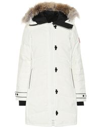 Canada Goose Loretta Fur-trimmed Parka - White