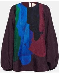 ROKSANDA - Printed Silk Blouse - Lyst