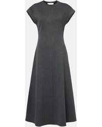 Proenza Schouler - Label Melanie Cotton-Blend Midi Dress - Lyst