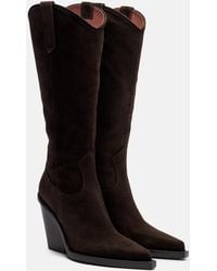 Paris Texas - Vegas 100 Suede Cowboy Boots - Lyst