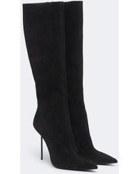 Paris Texas - Lidia Suede Knee-High Boots - Lyst