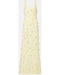 Jonathan Simkhai - Verzierte Robe Briella Aus Crepe - Lyst