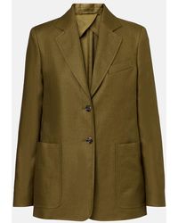 Max Mara - Guglia Linen Blazer - Lyst