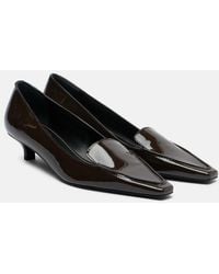 TOTEME - Patent Leather Loafer Pumps - Lyst