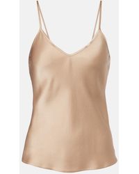 Max Mara - Satin Camisole - Lyst