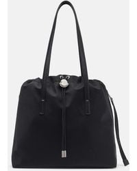 Moncler - New Trick Leather-Trimmed Tote Bag - Lyst
